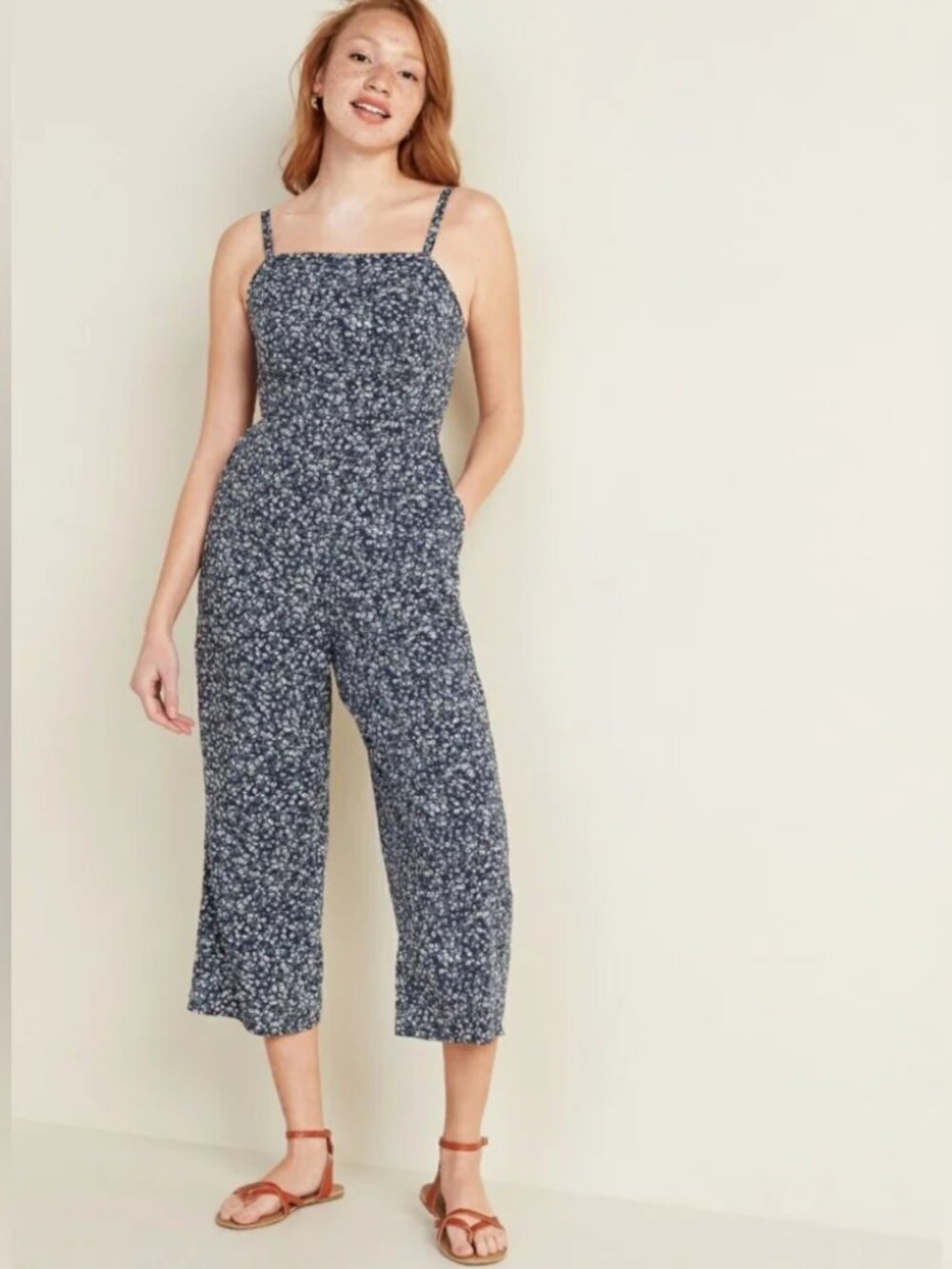 Old Navy Smocked Cami Jumpsuit